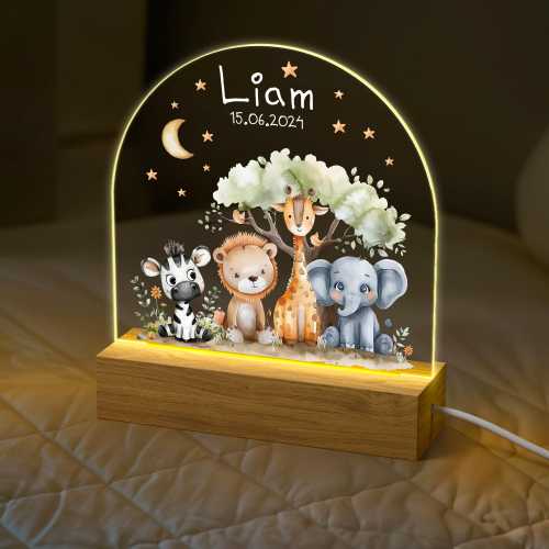 Kid Night Light with Name, Custom Night Light, Baby Night Light Personalized Nursery Gift, Baby Shower Gift, Newborn Gift, 1st Birthday Gift
