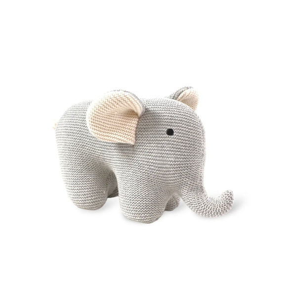 Cotton Elephant Knit Stuffed Animal Toy