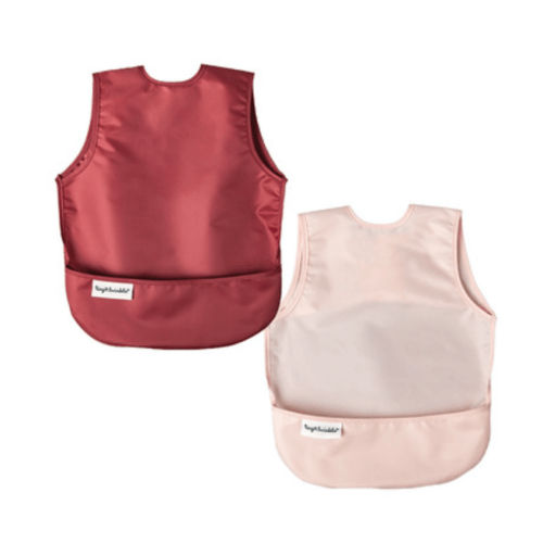 Buy Tiny Twinkle Apron Bib Pack Rose and Burgundy at Well.ca | Free Shipping $35+ in Canada