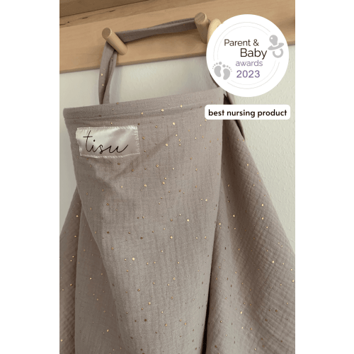 TISU nursing cover, Taupe Beige – TISU Baby