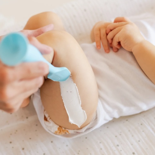 Bumco Baby Diaper Rash Cream Applicator - Baby Bum Brush Diaper Cream Spatula for Butt Paste Diaper Cream - Newborn Baby Essentials, Perfect for Baby Registry, Baby Shower Gifts - Gray