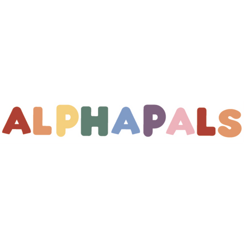 Large 11" Plush Rainbow Alphabet Letters | ABC Teaching Tool | Alphapals