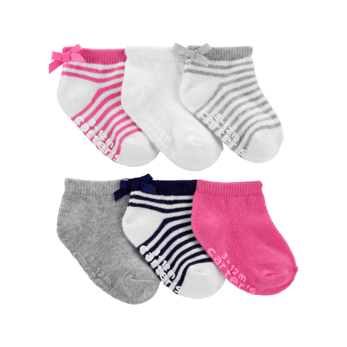 Baby 6-Pack Ankle Socks - Carter's | Carter's