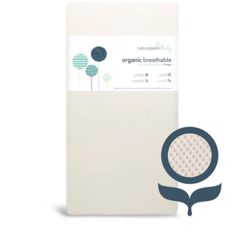 Organic Breathable Crib Mattress - Baby & Toddler | Naturepedic