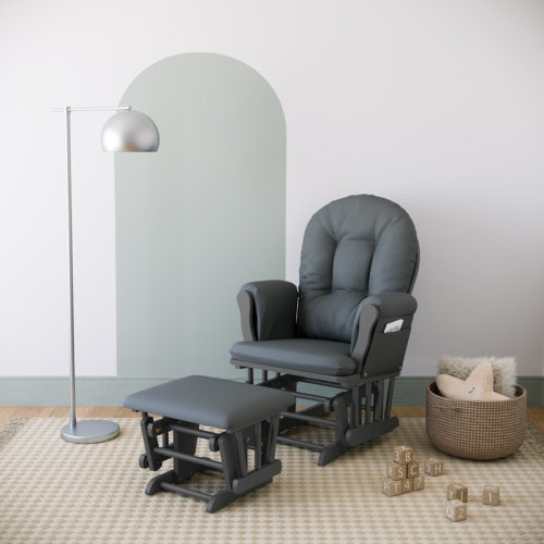 Storkcraft Hoop Glider with Ottoman & Reviews | Wayfair