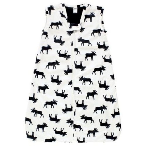 Hudson Baby Plush Faux Fur Sleeping Bag, Wearable Blanket, Moose, 12-18 Months