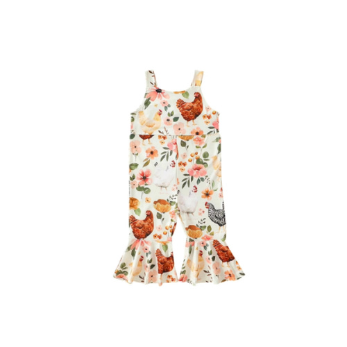 CHICKENS Bellbottom Jumpsuit - Hazel & Bo