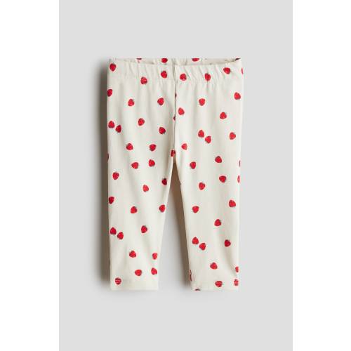 PRINTED COTTON LEGGINGS