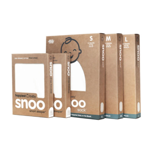 SNOO Sleep Sack Bundle in Small, Medium, Large Sizes and Sheets – Happiest Baby