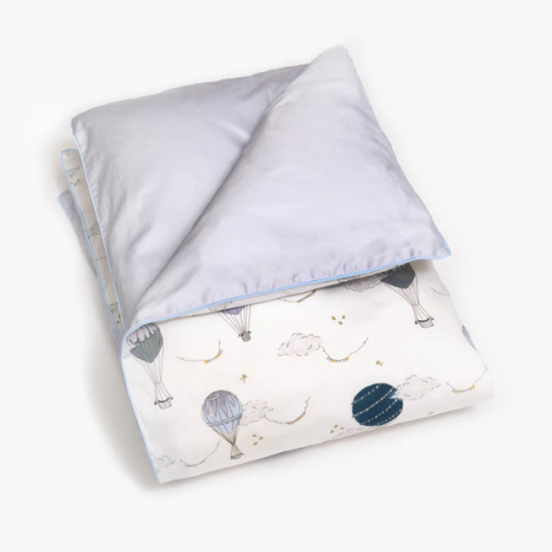 Touch The Sky Baby Duvet - Blue | Gooselings
