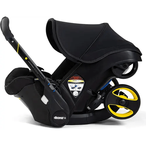Doona Car Seat & Stroller, Midnight Edition - All-in-One Travel System