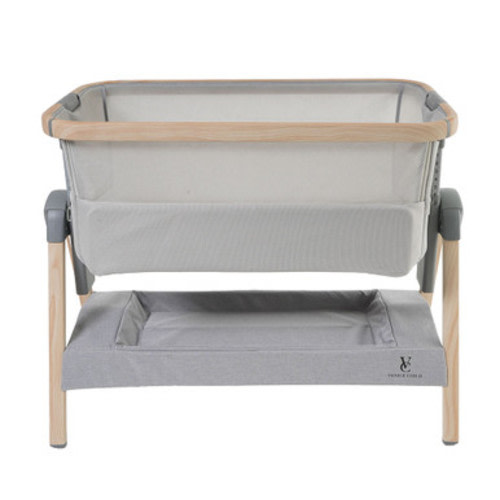 Venice Child California Dreaming Bedside Bassinet in Gray Wood - Bambi Baby Store