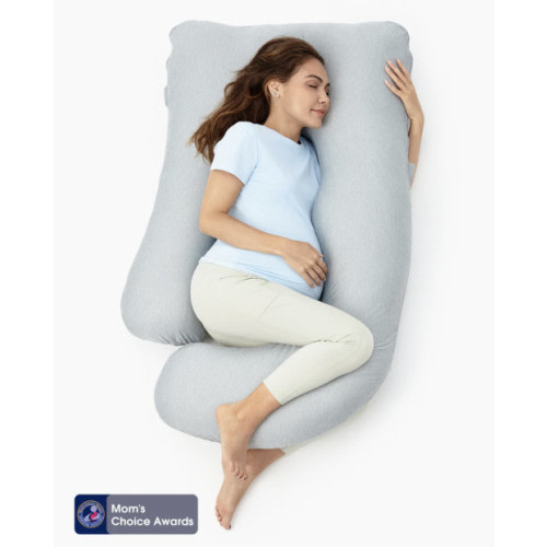 U Shaped Cooling Fabric Pregnancy Pillow