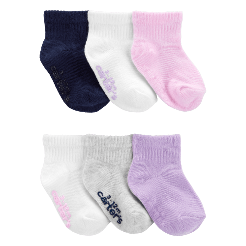 Baby 6-Pack Ankle Socks - Carter's | Carter's
