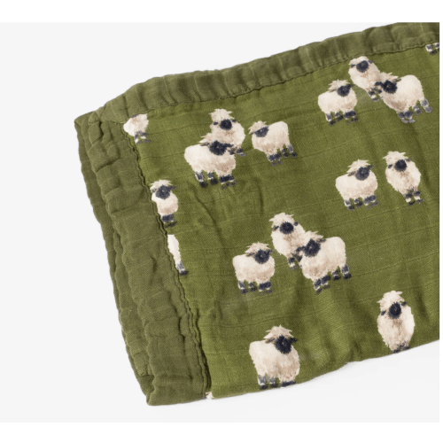 Sheep Bamboo Big Lovey- Blanket