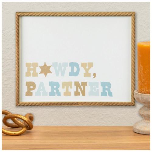 Howdy, Partner Wood Wall Decor