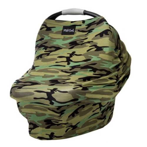 Milk Snob Nursing Cover/Baby Car Seat Canopy - Camo
