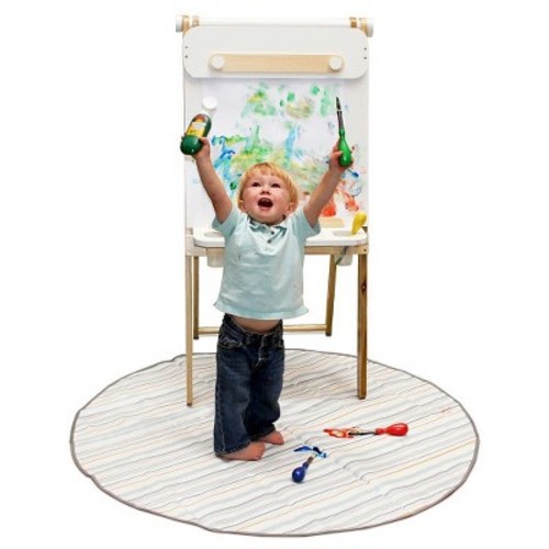 Prince Lionheart catchALL Baby Splat Mat - White, Gray &Orange