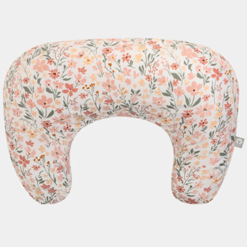 Pink Field Flowers Pattern Boppy Nursing Pillow