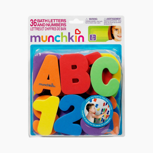 Munchkin Learn Bath Letters & Numbers Set