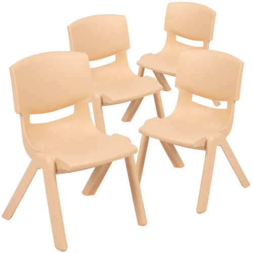 Flash Furniture Goddard Plastic Stack School Chair with Seat, 3rd-7th School Chair & Reviews | Wayfair