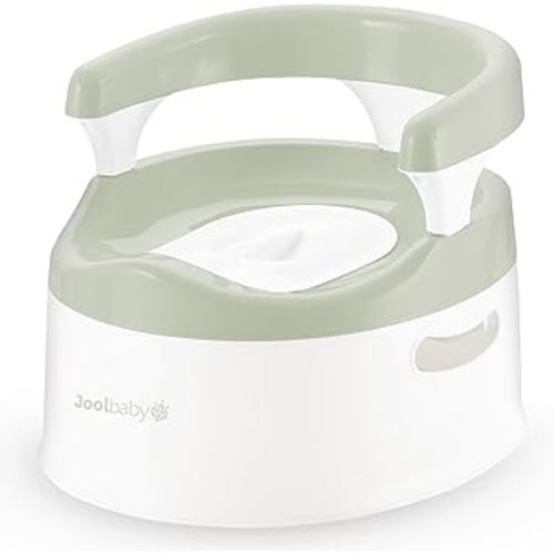 Jool Baby Potty Chair for Toddler Toilet Training - Splash Guard & Back Support (Sage)