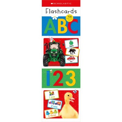 ABC & 123 Flashcard Double Pack: Scholastic Early Learners  -