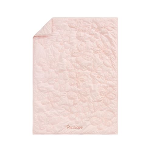 Ruffle Floral Baby Quilt | Pottery Barn Kids