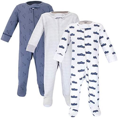Touched by Nature Baby Girls' Organic Cotton Sleep and Play