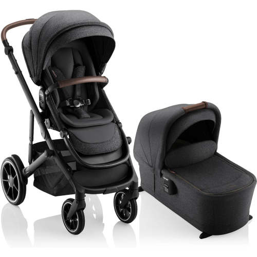 Romer Tura Stroller + Sera Bassinet Bundle - Peppercorn