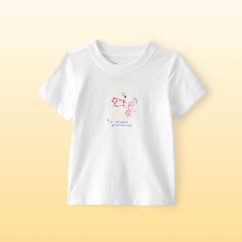Winnie the Pooh Embroidered Graphic Tee