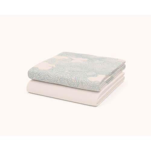 Whirl Mini Crib Sheet Set