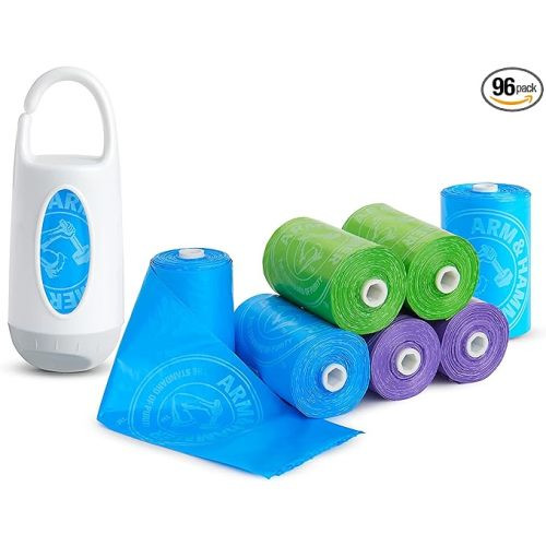 Munchkin® Arm and Hammer Diaper Bag Dispenser and 96 Diaper Disposal Bags - Dispenser + 96 Bags
