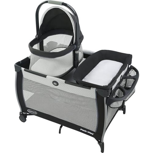 Graco Pack 'n Play Playard, Foldable Baby Playpen, Oakley