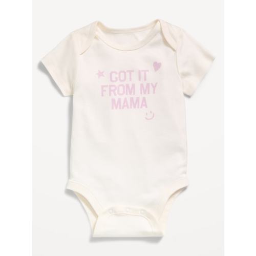 Short-Sleeve Graphic Bodysuit for Baby