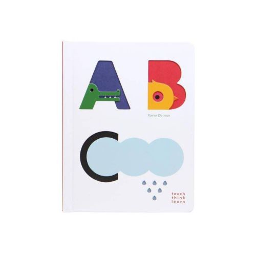 Touchthinklearn: ABC - (Touch Think Learn) by Xavier Deneux (Board Book)