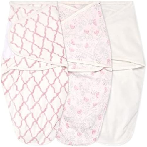 aden + anais Essentials Easy Wrap Swaddle - Easy Swaddle Newborn Swaddle Sack, Baby Swaddles, Sleep Sack Wearable Blanket