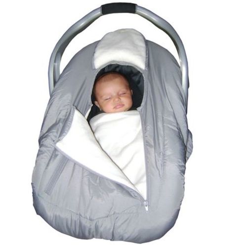 Jolly Jumper Arctic Sneak-A-Peek Infant Car Seat Cover