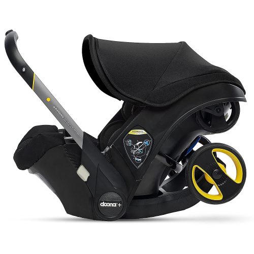 Open Box Doona Infant Car Seat and Stroller in Nitro Black