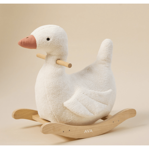 Duckling Plush Nursery Rocker