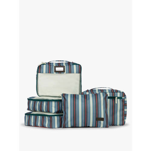 Packing Cubes Set (5 Pieces)- Riviera Stripe