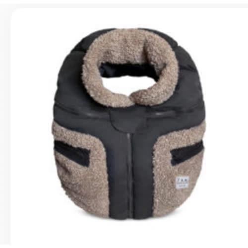 Car Seat Cocoon Teddy appliqué