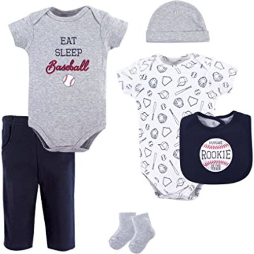 Hudson Baby Unisex Baby Cotton Layette Set