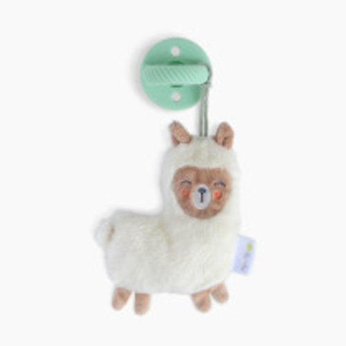 Itzy Ritzy Sweetie Pal Pacifier - Tan & Mint