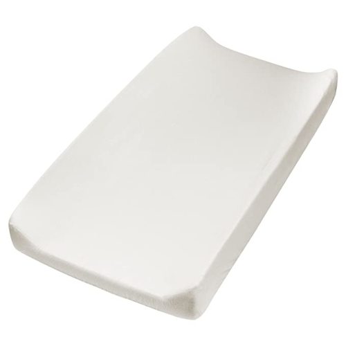 HonestBaby Girls Organic Cotton Changing Pad Cover, Sugar Swizzle, One Size