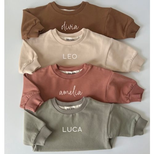 Oversized Sweatshirt Bodysuit With Name Bubble Sweatshirt - Etsy
