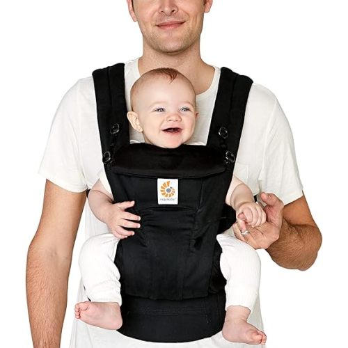 Ergobaby Omni Deluxe - Onyx Black Cotton