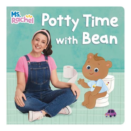 Potty Time with Bean by Ms. Rachel Children's Board Book