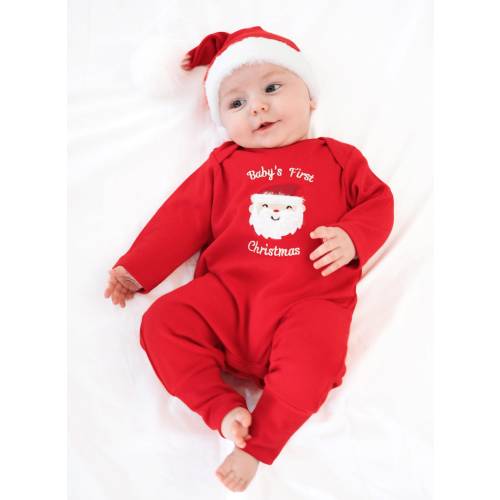 Baby's First Christmas Outfit Set, Home Coming Christmas Outfit for Newborn, Baby Christmas Gift, New Baby Gift, Baby Shower Gift, Christmas