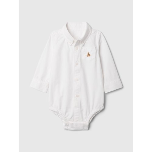 Baby First Favorites Oxford Bodysuit